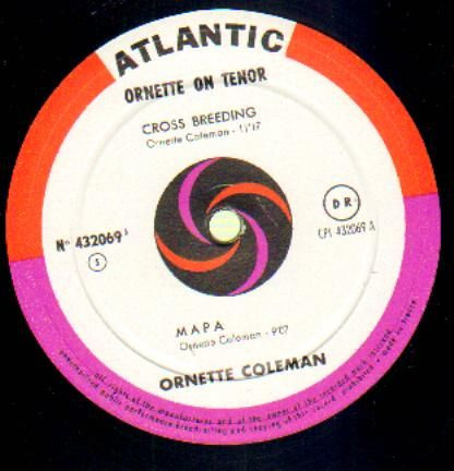 Ornette Coleman - Ornette On Tenor | Atlantic (432.069) - 3
