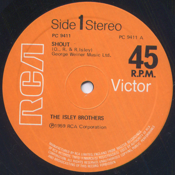 The Isley Brothers - Shout! | RCA Victor (PC 9411) - 3 The Isley Brothers - Shout! | RCA Victor (PC 9411) - 3