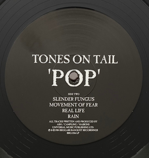 Tones On Tail - Pop | Beggars Banquet (BBQ 2156 LP) - 4 Tones On Tail - Pop | Beggars Banquet (BBQ 2156 LP) - 4