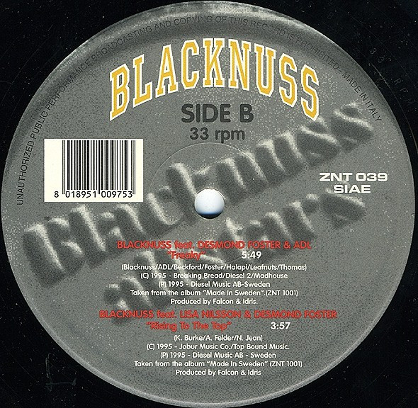 Blacknuss - Blacknuss Allstars | Zac International (ZNT 039) - 2