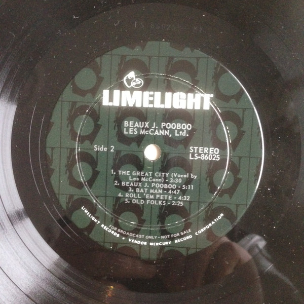 Les McCann Ltd. - Beaux J. Pooboo | Limelight (LS 86025) - 4