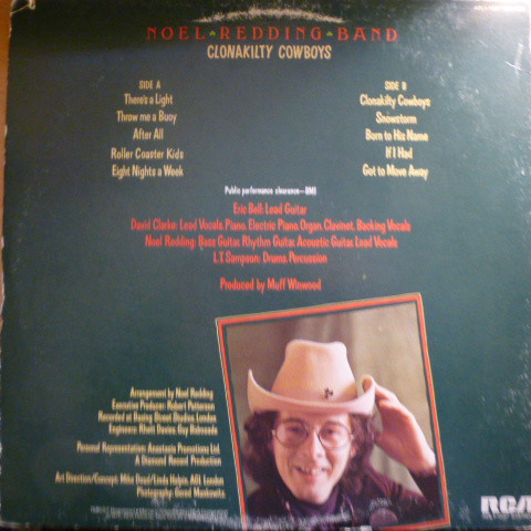 Noel Redding Band - Clonakilty Cowboys | RCA (APL1-1237) - 2 Noel Redding Band - Clonakilty Cowboys | RCA (APL1-1237) - 2