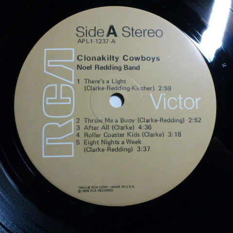 Noel Redding Band - Clonakilty Cowboys | RCA (APL1-1237) - 3 Noel Redding Band - Clonakilty Cowboys | RCA (APL1-1237) - 3