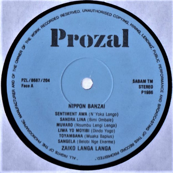 Zaiko Langa Langa - Nippon Banzai Au Japon | Prozal (PZL/8687/204) - 2