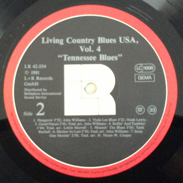 Various - Tennessee Blues! | L+R Records (LR 42.034) - 3 Various - Tennessee Blues! | L+R Records (LR 42.034) - 3