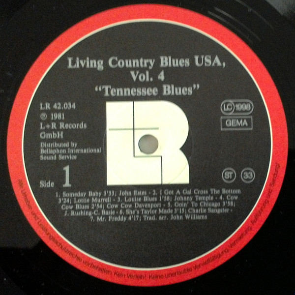 Various - Tennessee Blues! | L+R Records (LR 42.034) - 2 Various - Tennessee Blues! | L+R Records (LR 42.034) - 2