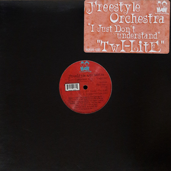 Freestyle Orchestra - I Don't Understand This / Twi-Lite | MAW Records (MAW-033) - main Freestyle Orchestra - I Don't Understand This / Twi-Lite | MAW Records (MAW-033) - main
