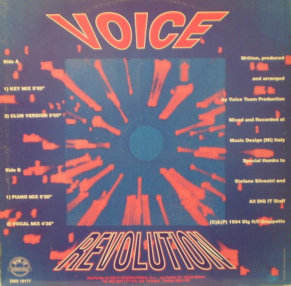 The Voice - Revolution | Dig It International (DMX 10177) - main