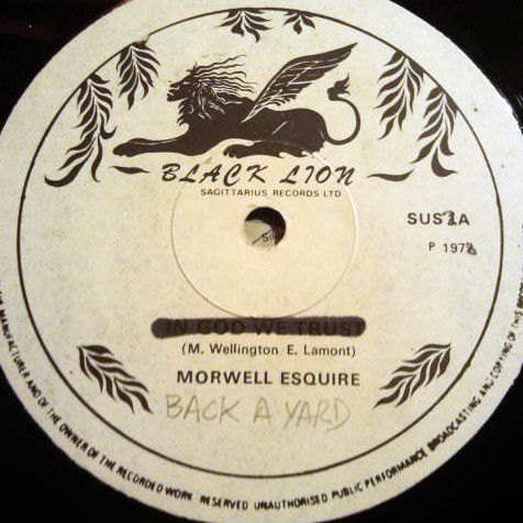 The Morwells - We Waan Go A Yard / I'll Never Give My Heart | Black Lion (SUS 2) - main The Morwells - We Waan Go A Yard / I'll Never Give My Heart | Black Lion (SUS 2) - main