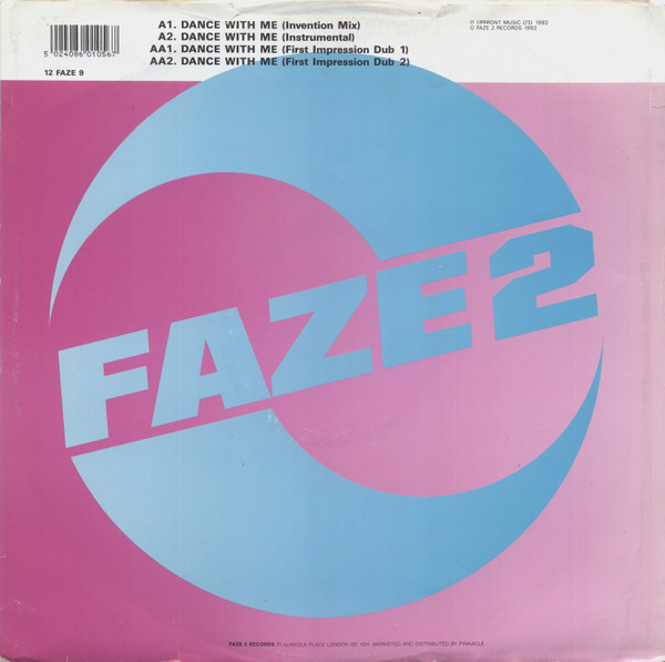Intuition - Dance With Me | Faze 2 (12 FAZE 9) - 2