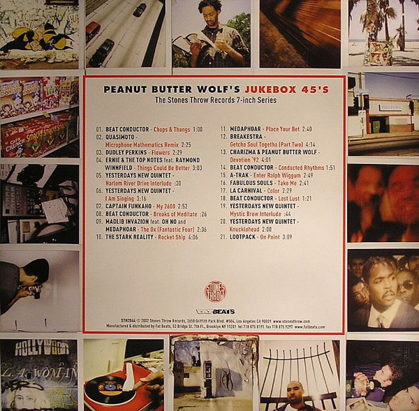 Peanut Butter Wolf - Peanut Butter Wolf's - Stones Throw - Jukebox 45's | Stones Throw Records (STH2044) - 2 Peanut Butter Wolf - Peanut Butter Wolf's - Stones Throw - Jukebox 45's | Stones Throw Records (STH2044) - 2