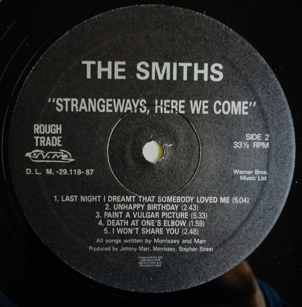The Smiths - Strangeways, Here We Come | Nuevos Medios (43 272 L) - 4