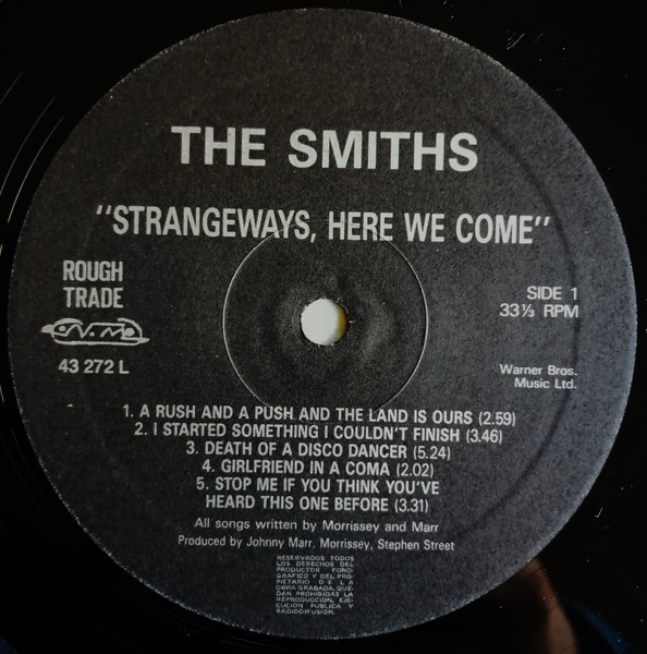The Smiths - Strangeways, Here We Come | Nuevos Medios (43 272 L) - 3