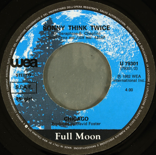 Chicago - Hard To Say I'm Sorry | WEA (U 79301) - 4