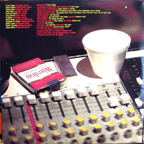 Frank Zappa - Sheik Yerbouti | Zappa Records (SRZ-2-1501) - 2 Frank Zappa - Sheik Yerbouti | Zappa Records (SRZ-2-1501) - 2