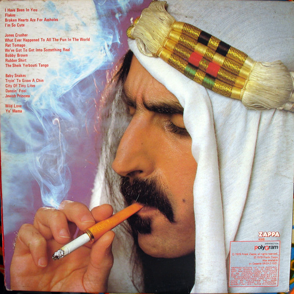 Frank Zappa - Sheik Yerbouti | Zappa Records (SRZ-2-1501) - 4 Frank Zappa - Sheik Yerbouti | Zappa Records (SRZ-2-1501) - 4