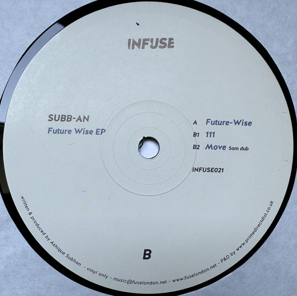 Subb-an - Future Wise EP | Infuse (INFUSE021) - main