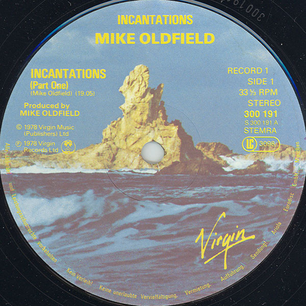 Mike Oldfield - Incantations | Virgin (300 193-420) - 4