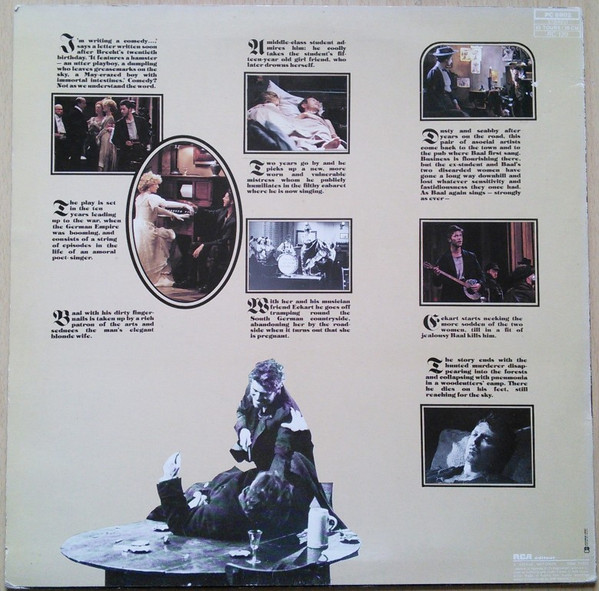 David Bowie - David Bowie In Bertolt Brecht's Baal | RCA Victor (PC 8902) - 2
