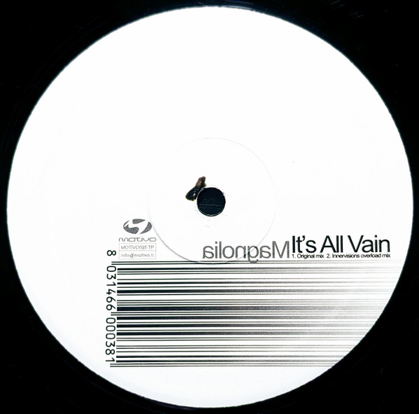 Magnolia - It's All Vain | Motivo (MOTIVO035 TP) - 2