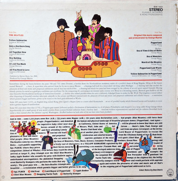 The Beatles - Yellow Submarine | Apple Records (SW-153)