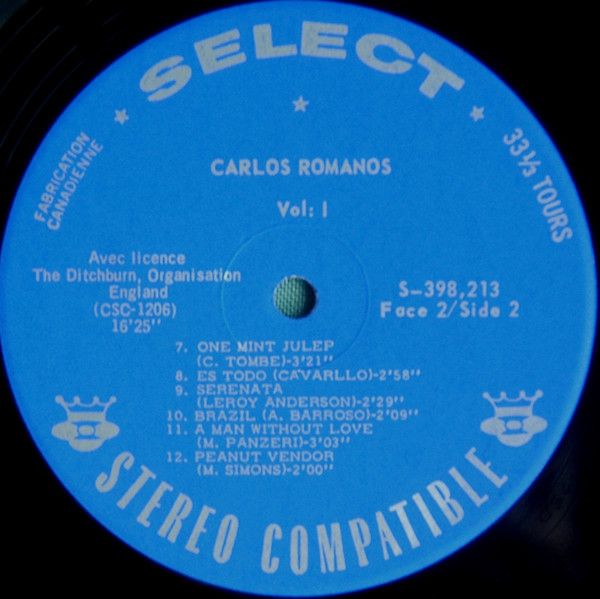 Carlos Romanos - Vol.1 | Select (S-398.213) - 4