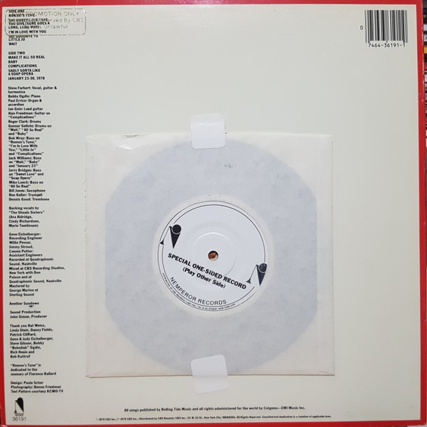 Steve Forbert - Jackrabbit Slim | Nemperor Records (JZ 36191) - 2