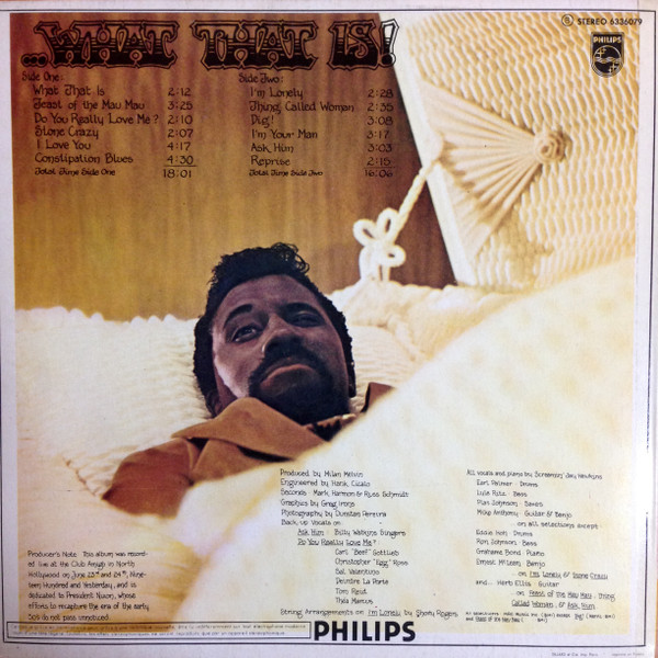 Screamin' Jay Hawkins - ...What That Is! | Philips (6336 079) - 2