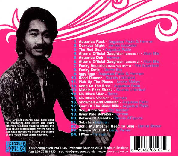 Various - Aquarius Rock: The Hip Reggae World Of Herman Chin-Loy CD | Pressure Sounds (PSCD 45) - 2 Various - Aquarius Rock: The Hip Reggae World Of Herman Chin-Loy CD | Pressure Sounds (PSCD 45) - 2