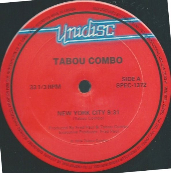 Tabou Combo - New York City / Education | Unidisc (SPEC-1372)