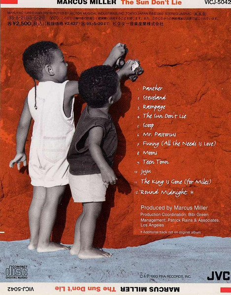 Marcus Miller - The Sun Don’t Lie | JVC (VICJ-5042) - 3