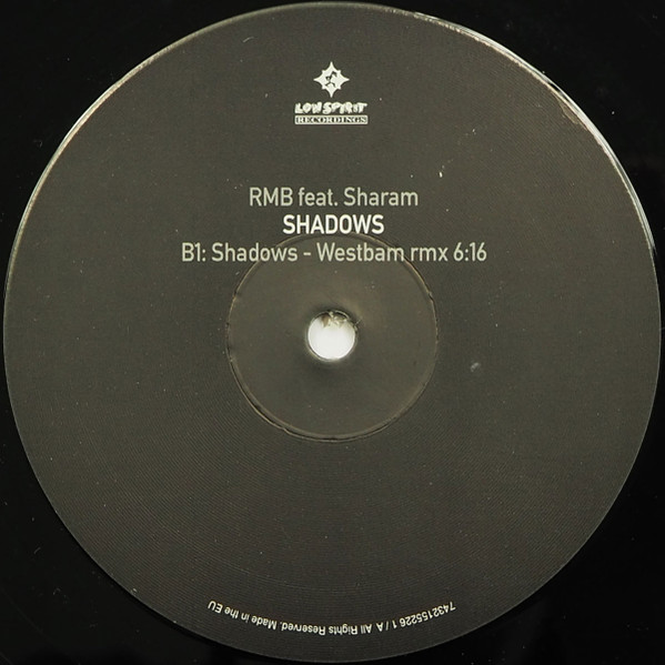 RMB Feat. Sharam Jey - Shadows | Low Spirit Recordings (7432155226 1) - main