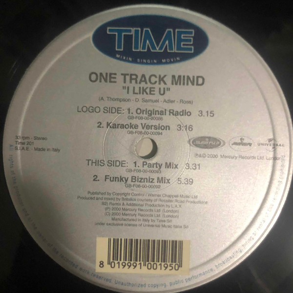 One Track Mind - I Like U | TIME (TIME 201) - 2 One Track Mind - I Like U | TIME (TIME 201) - 2