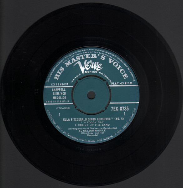 Ella Fitzgerald - Sings Gershwin (No. 4) | His Master's Voice (7EG 8735) - 3 Ella Fitzgerald - Sings Gershwin (No. 4) | His Master's Voice (7EG 8735) - 3