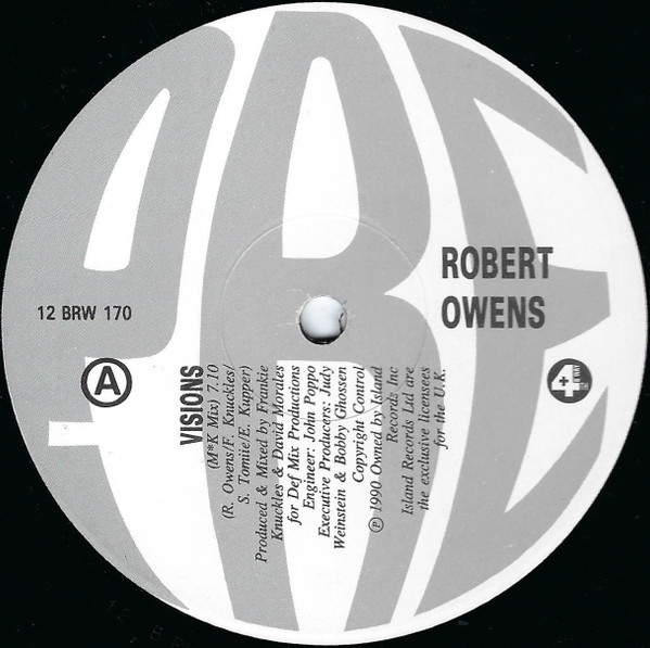 Robert Owens - Visions | 4th & Broadway (12 BRW 170) - 2