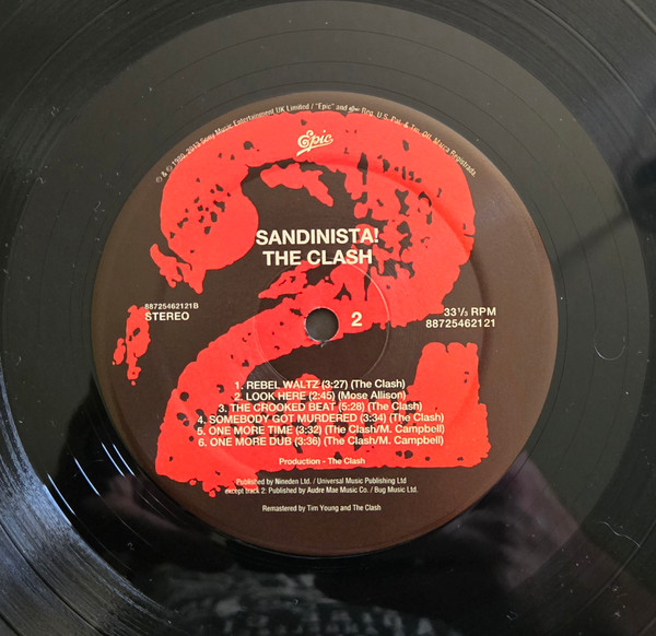 The Clash - Sandinista! (3LP) [Vinyl] | Epic (88725462121) - 4