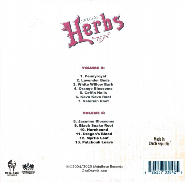 Metal Fingers - Special Herbs Vols 5&6 | Rhymesayers Entertainment (RSE0384-2) - 2