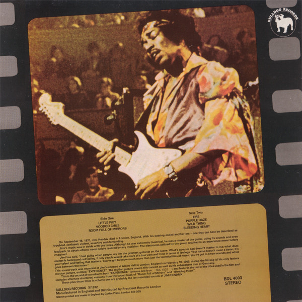Jimi Hendrix Accompanied By Mitch Mitchell And Noel Redding - More Experience (Volume Two) | Bulldog Records (BDL 4003) - 2 Jimi Hendrix Accompanied By Mitch Mitchell And Noel Redding - More Experience (Volume Two) | Bulldog Records (BDL 4003) - 2