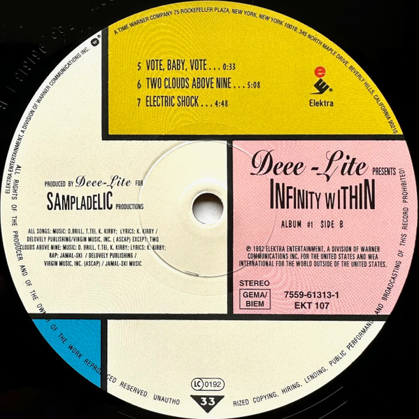 Deee-Lite - Infinity Within | Elektra (EKT 107) - 4