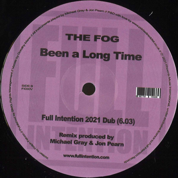 The Fog - Been A Long Time | Full Intention Records (FI030V)