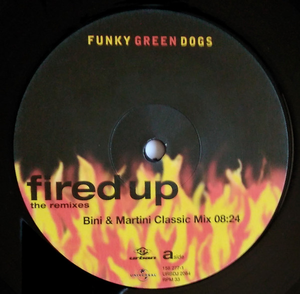 Funky Green Dogs - Fired Up (The Remixes) | Urban (URBDJ 2084) - 2