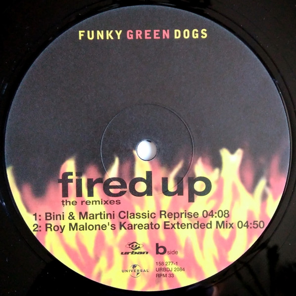 Funky Green Dogs - Fired Up (The Remixes) | Urban (URBDJ 2084) - 3