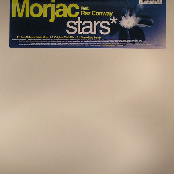 Morjac Feat. Raz Conway - Stars | Ultra Records (UL 1191-6)