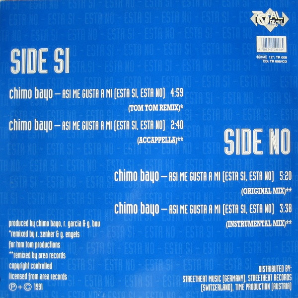 Chimo Bayo - Asi Me Gusta A Mi (Tom Tom Remix) | Total Recall (TR 008) - 2