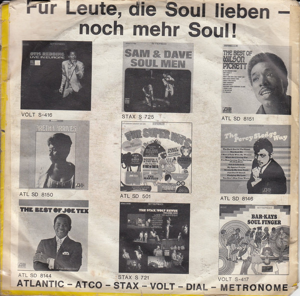 Arthur Conley - Funky Street / Put Our Love Together | Atlantic (Atl. 70.268) - 2