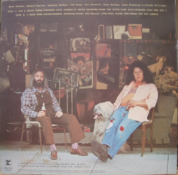 Mark Volman And Howard Kaylan - The Phlorescent Leech & Eddie | Reprise Records (K44201) - 2