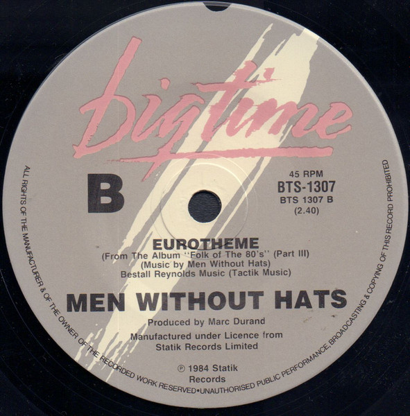 Men Without Hats - Where Do The Boys Go? | Big Time (BTS 1307) - 2