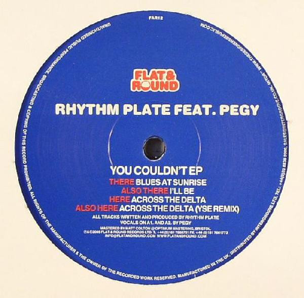 Rhythm Plate Feat. Pegy - You Couldn't EP | Flat & Round (FAR12) - main