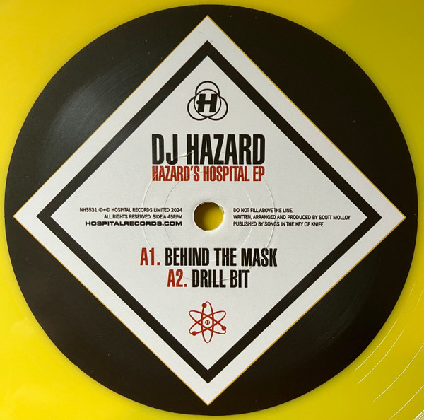 DJ Hazard - Hazard’s Hospital EP | Hospital Records (NHS531) - main DJ Hazard - Hazard’s Hospital EP | Hospital Records (NHS531) - main