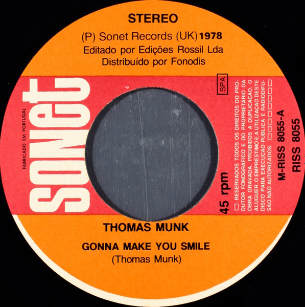 Thomas Munck - Gonna Make You Smile | Sonet (RISS 8055) - 3